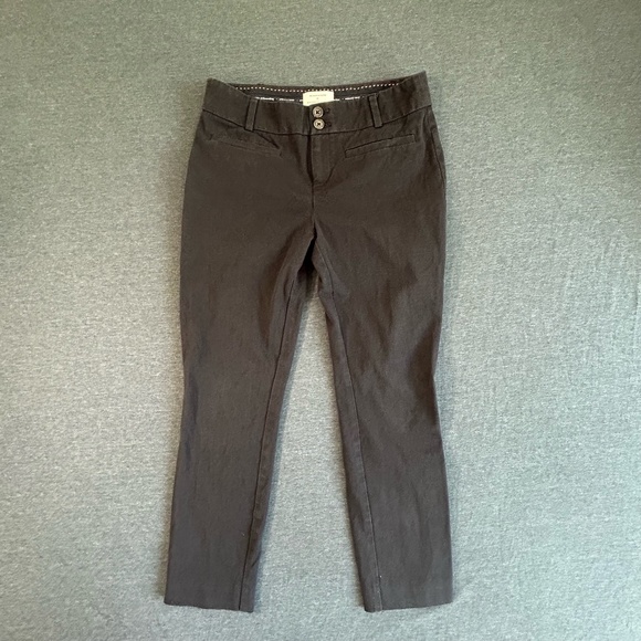 Anthropologie Pants - The Essential Slim by Anthropolgie Classic Black Pant Size 2